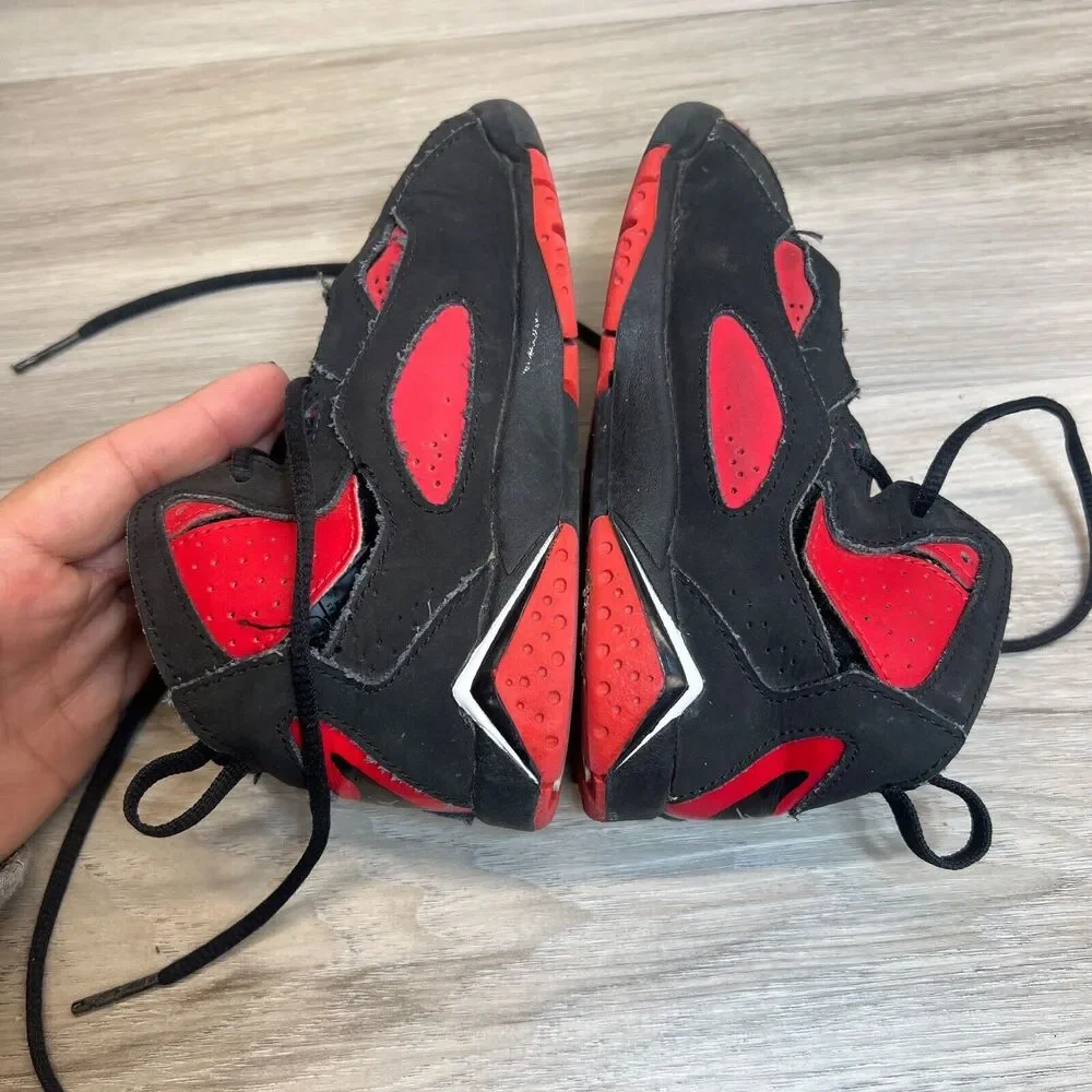 Nike Air Jordan True Flight Bred Black Red CU4936-001 Toddler Size‎ 9C